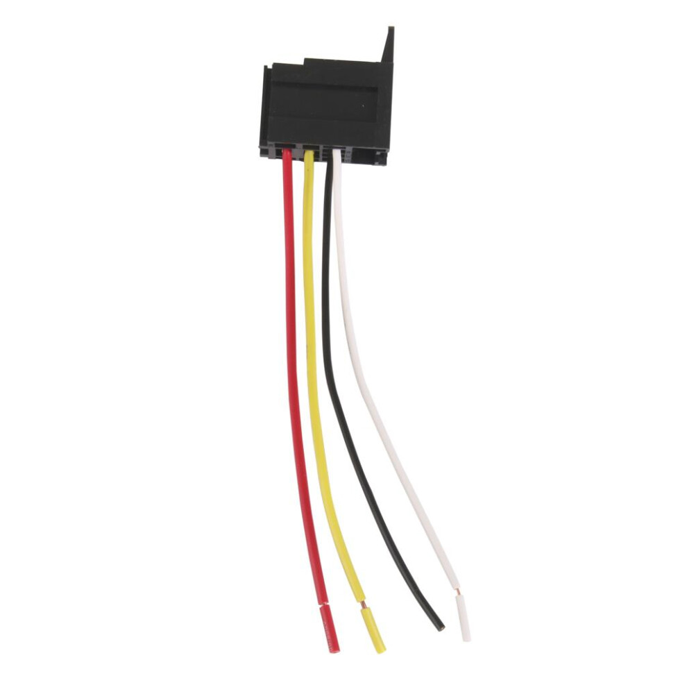 Car 12V 12 Volt Dc 30A Amp Relay Harness Socket 4Pin 4 Wire 6901423401020