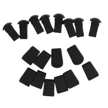 10pcs Zipper Pulls Cord Rope Paracord Ends Lock Split Buckles