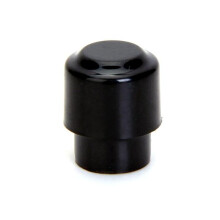 5Pcs Black Plastic Tele Switch Tip Guitar Knob (Barrel Type)