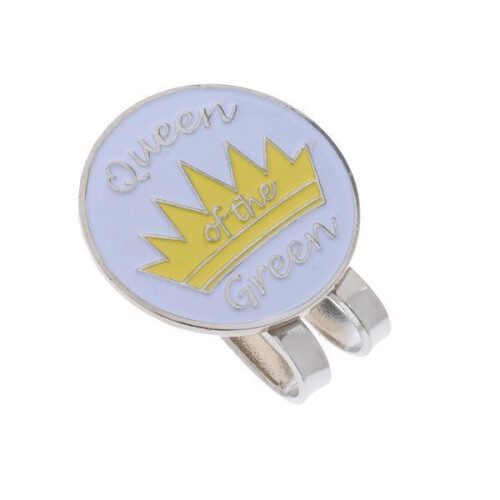 4xAlloy Crown Golf Hat / Cap Clip with Magnetic Ball Marker Golf Acces