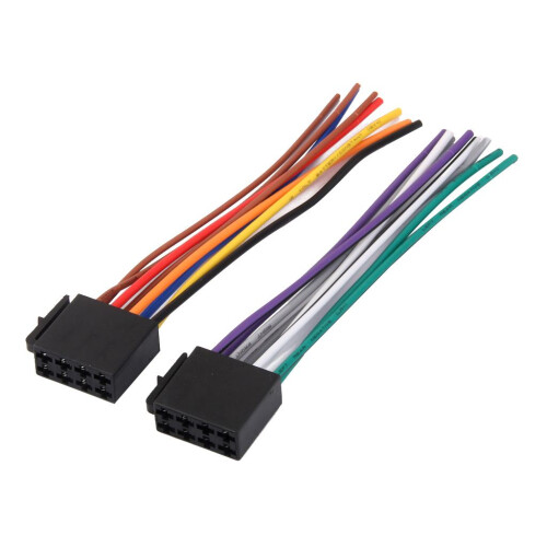 2Pcs Radio Audio Stereo Install Car Wire Wiring Harness Cable for 2