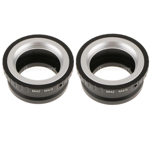 2x Camera Mount Adapter Ring for M42 Lens to Micro 4/3 MFT Olympus Pan