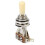 3-way Toggle Switch for Les Paul Electric Guitar - Silver w/ Cream Tip 2