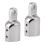 2 Pieces Marine Stainless Steel Eye End Cap Bimini Top Fitting Hardwar 3