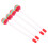 2 Pair   Hand Drum Mallet Hammer Musical Percussion Toys Educational 1