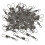 100pcs Mixed Size Barrel Swivel With Safety Snap Connector Solid Metal 3