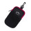 Multifunction Neoprene Camping Hiking Zip Case Pouch Bag Holder w/ Hoo 2