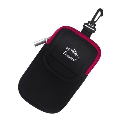 Multifunction Neoprene Camping Hiking Zip Case Pouch Bag Holder w/ Hoo 1