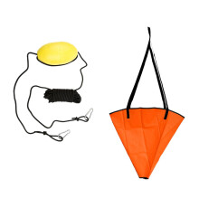 30ft Kayak Drift Anchor Tow Rope Tow Line Throw Line + 18" Sea Anchor