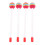 2 Pair   Hand Drum Mallet Hammer Musical Percussion Toys Educational 3