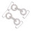 2pcs Double Ring Crystal Rhinestone Buckle Bikini Chain Side Connector 1