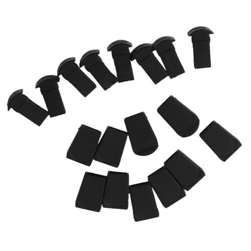 10pcs Zipper Pulls Cord Rope Paracord Ends Lock Split Buckles 2