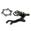 Bike Disc Brake Bracket Frame Adaptor + Threaded Hubs Disc Brake Rotor 1