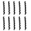 10Pcs Bicycle Rubber Brake Cable Housing Protector Bike Spiral Sleeves 3