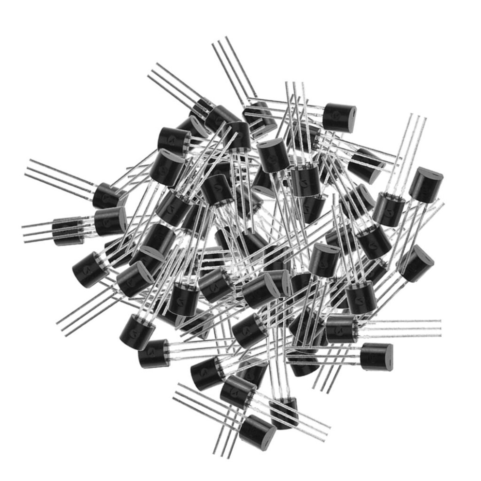 100pcs 2N3904 TO-92 NPN Transistor