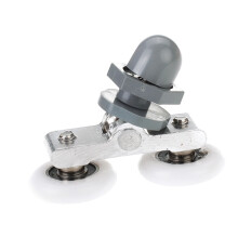 Double Wheeled Replacement Shower Door Roller Runner Wheel 25mm Diamet
