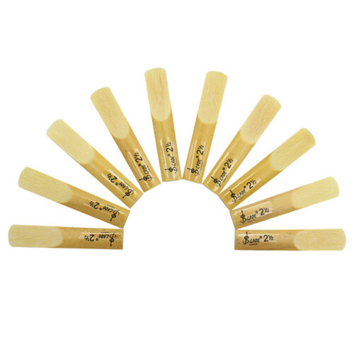 Pack 10pcs Bb Tenor Saxophone Reeds 2.5