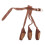 Three Finger Suede Leather Glove Traditional Archery Longbow Target & 2