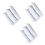 3Pieces  1-4/5 inch Wide Sliding Shower Door Bottom Guide for 6-10mm D 2