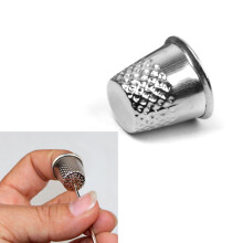 10pcs Vintage Sewing Thimble for DIY Crafts 12x13mm -Silver