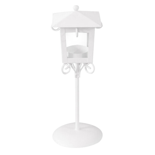 Vintage Street Lamp Design Candle Holder Tea Light Candlestick Stand - 1