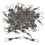 100pcs Mixed Size Barrel Swivel With Safety Snap Connector Solid Metal 2
