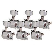 2x6R Semiclosed Tuning Pegs Key Tuners Machine Heads Electric Guitar P