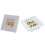 2Pieces Binding Post Banana Plug Speaker Terminal Square Wall Face Pla 2