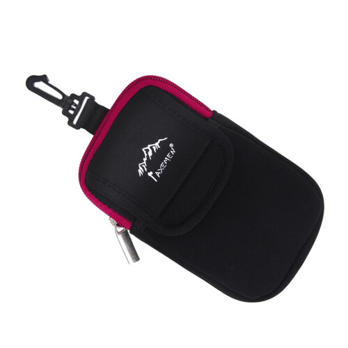Multifunction Neoprene Camping Hiking Zip Case Pouch Bag Holder w/ Hoo 2