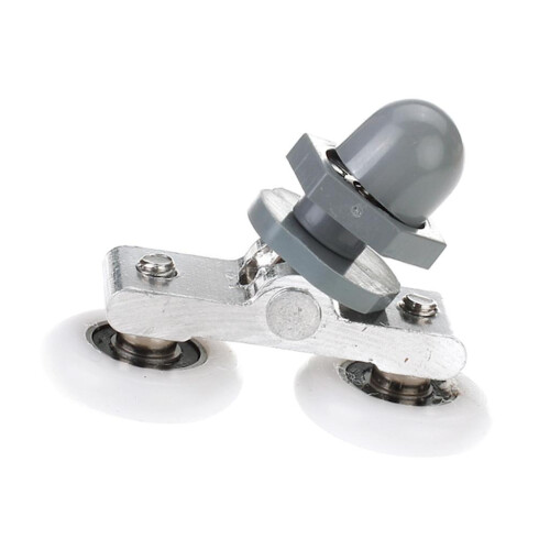Double Wheeled Replacement Shower Door Roller Runner Wheel 25mm Diamet 2
