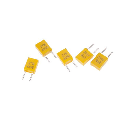 5pcs 455KHz Ceramic Resonator with 2 Pins 1