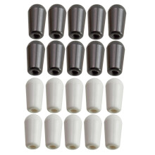 20 Pieces Plastic 3 Way Toggle Switches Knobs Cap Tip for Electric Gui