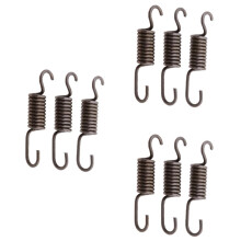 9 Pieces 2 Stroke Engine Parts Clutch Pads Spring for 49cc Mini Pocket