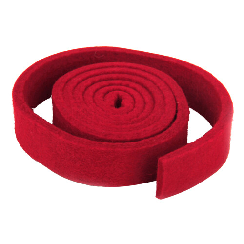 Piano Tuning Wool Felt Temperament Strip Mute Tool Red