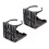 2 Pieces Black Plastic Drink Holder for Soccer Table Foosball Table 2