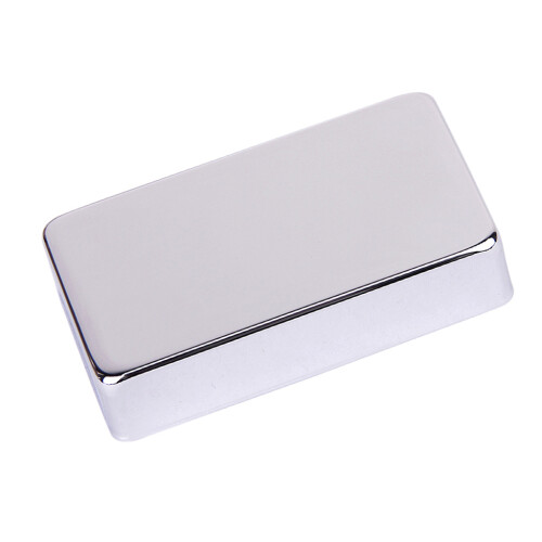 Metal Guitar Blank Humbucker Pickup Cover Chrome Plated 1