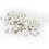 Rivets and Pearls Set for DIY Crafts 100pcs Ivory 1