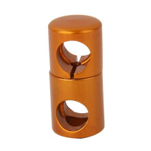 1pc Gold Aluminium Alloy Outdoor Camping Tent Pole Connector Buckle