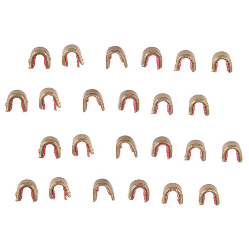 24 Pieces Bowstring Nocks Set Buckle Clips for Nocking Point Archery H 1
