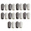 20 Pieces Plastic 3 Way Toggle Switches Knobs Cap Tip for Electric Gui 3