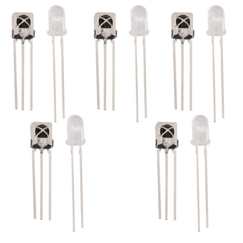 5 Pairs Universal Remote Control Module Infrared Receiver Transmitting