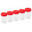 5x 60ml Plastic Graduated Measuring Specimen Cup Sterile Container wit 1