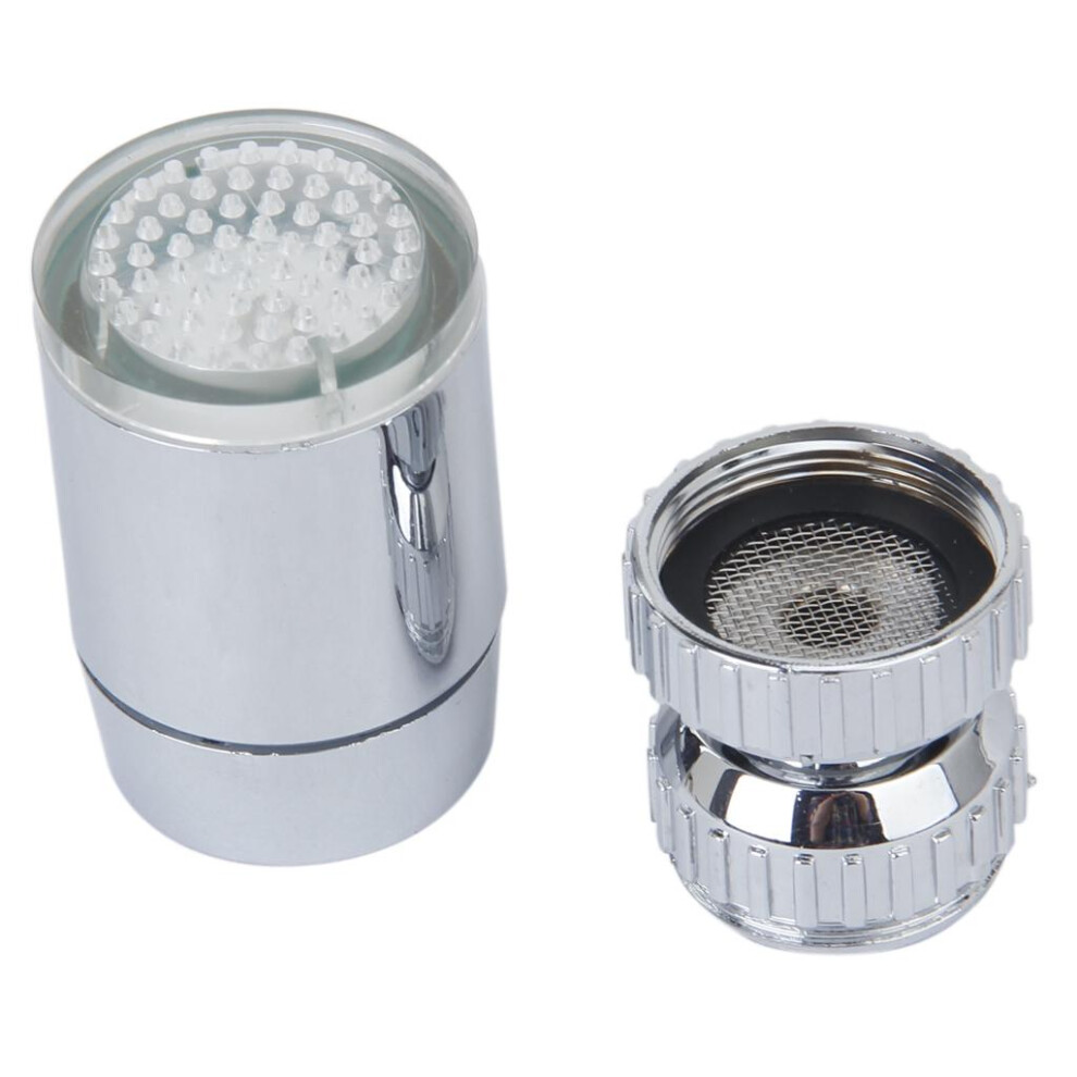 Three-Colored Changing Temperature Sensor Spray Led Water Faucet Tap 6901423401587