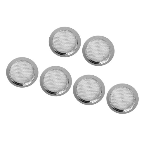6 Pieces Sound Hole Inserts Screen Speaker Grill for Resonator Dobro G 1