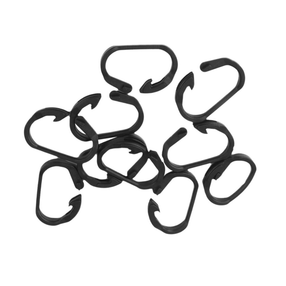 10Pcs Outdoor Camping Hiking Tent Connect Buckle Carabiners Hook 6901423404229