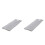 2pcs SPA Massage Treatment Bed Cover Mattresses Grey 180x60cm 1