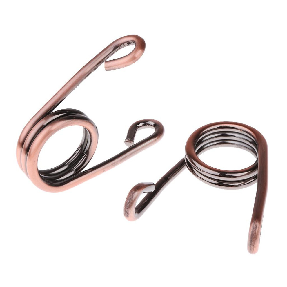 1 Pair Brass Plated 3'' Torsion Solo Seat For Chopper Bobber 6901423382527
