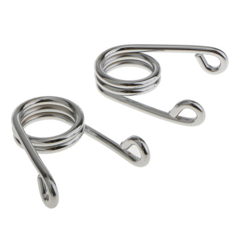 Pair Motorcycle CUSTOM TORSION Solo Seat Springs for   Chopper Bobber 2