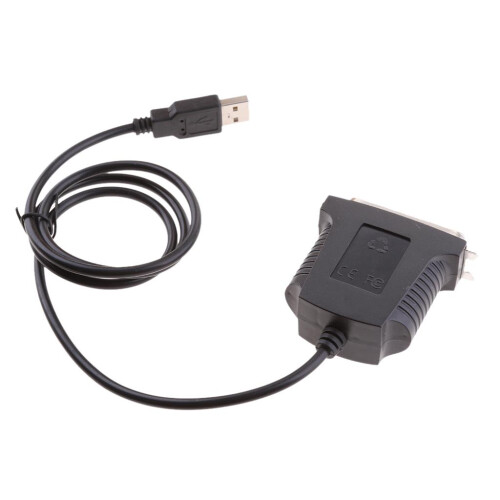 36Pin Centronics to USB Cable For Parallel Printer Bi-directional Plug 2