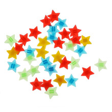 36Pcs Bike Bicycle Wheel Spoke Star Beads Children Clip Colored Decora